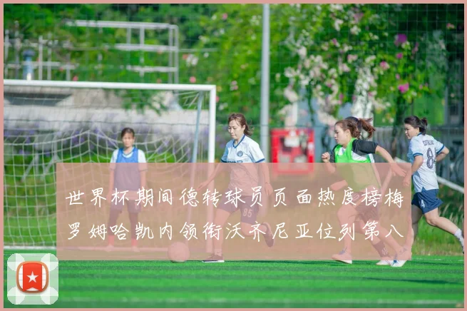 世界杯期间德转球员页面热度榜梅罗姆哈凯内领衔沃齐尼亚位列第八